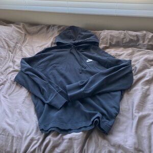 Black Vintage Nike Hoodie